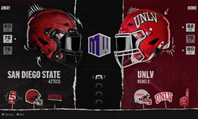 Unlv Rebels Vs San Diego State Aztecs Football Game