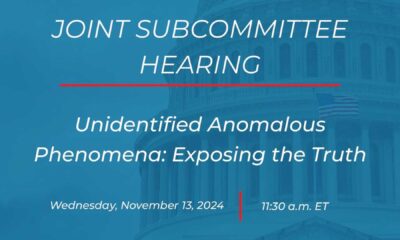 Us Congress Uap Hearing November 13