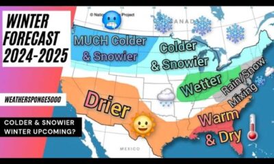 U.s. Winter Snow Forecast Map 2024 2025