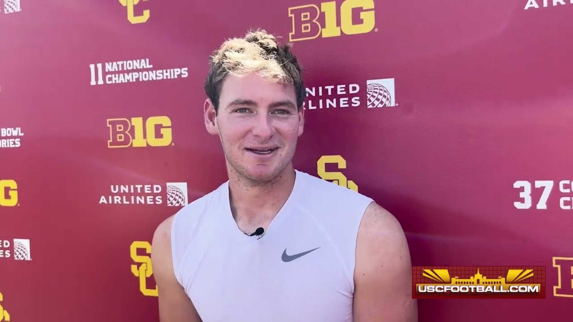 Usc Trojans Quarterback Miller Moss