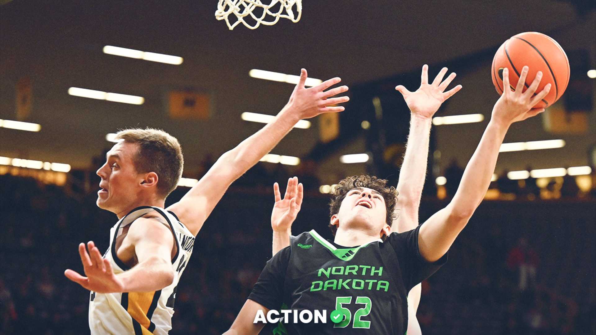 Utah Valley Wolverines Vs North Dakota Fighting Hawks Basketball Game