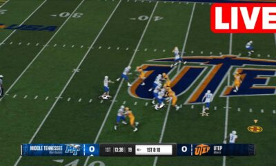 Utep Miners Vs Middle Tennessee Blue Raiders Football Game