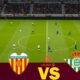 Valencia Cf Vs Real Betis Laliga Match