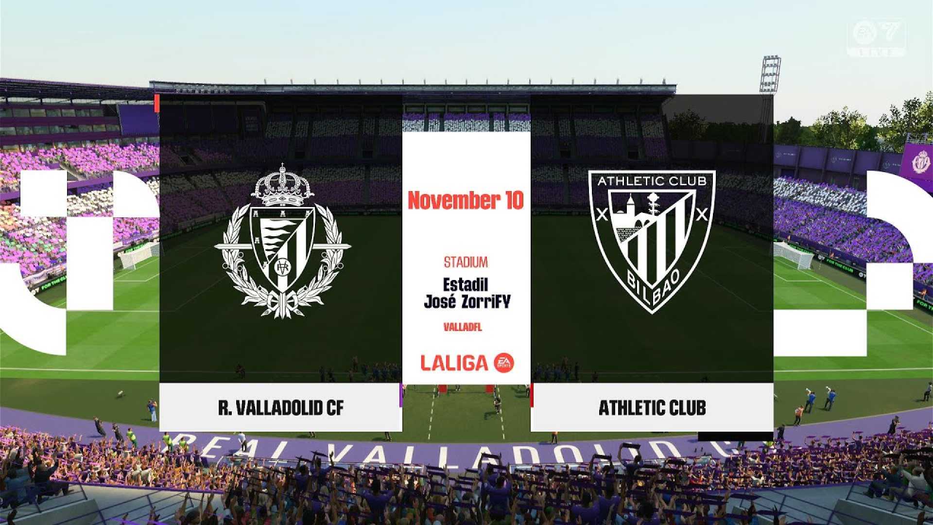 Valladolid Vs Athletic Bilbao La Liga Match