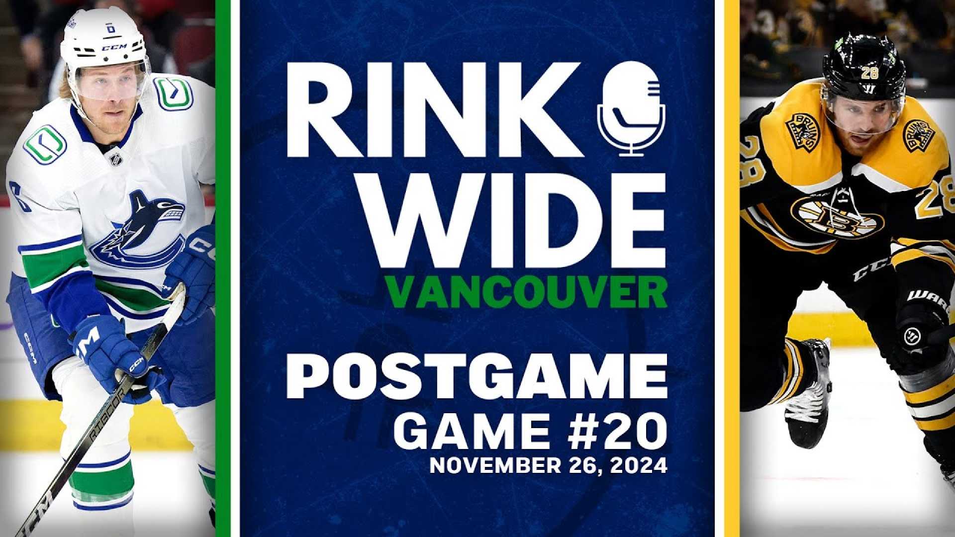 Vancouver Canucks Vs Boston Bruins Hockey Game