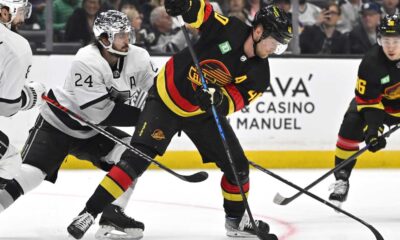 Vancouver Canucks Vs Los Angeles Kings Hockey Game