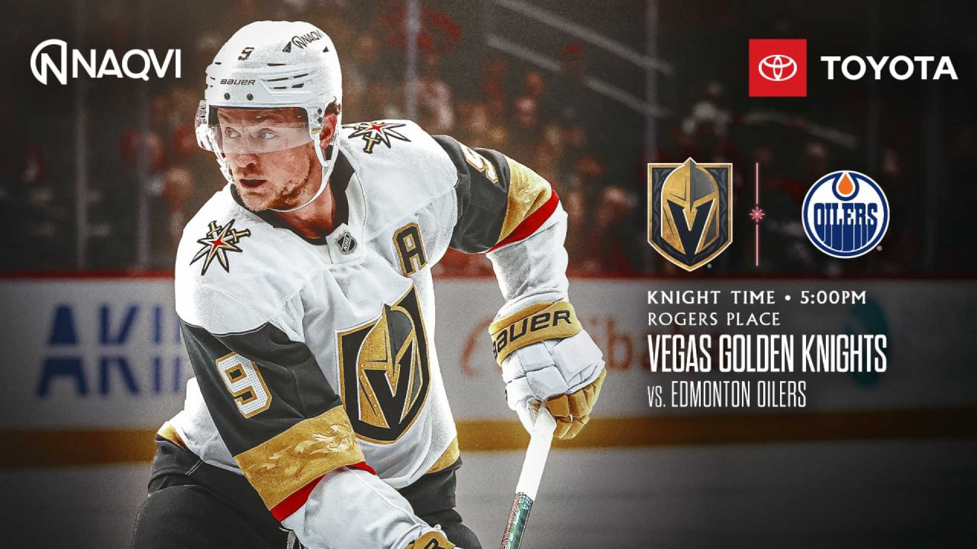 Vegas Golden Knights Vs Edmonton Oilers Hockey Game