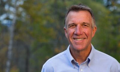 Vermont Governor Phil Scott Voting