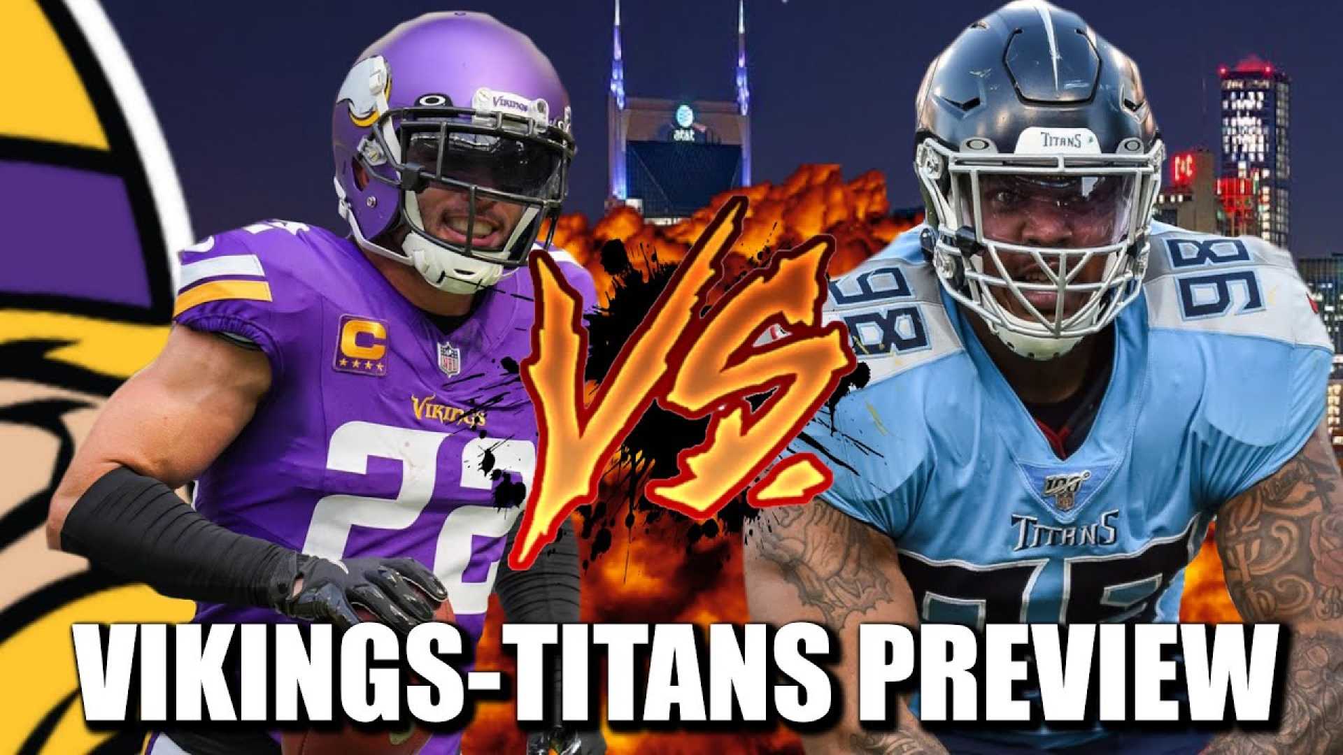 Vikings Vs Titans Nfl Game