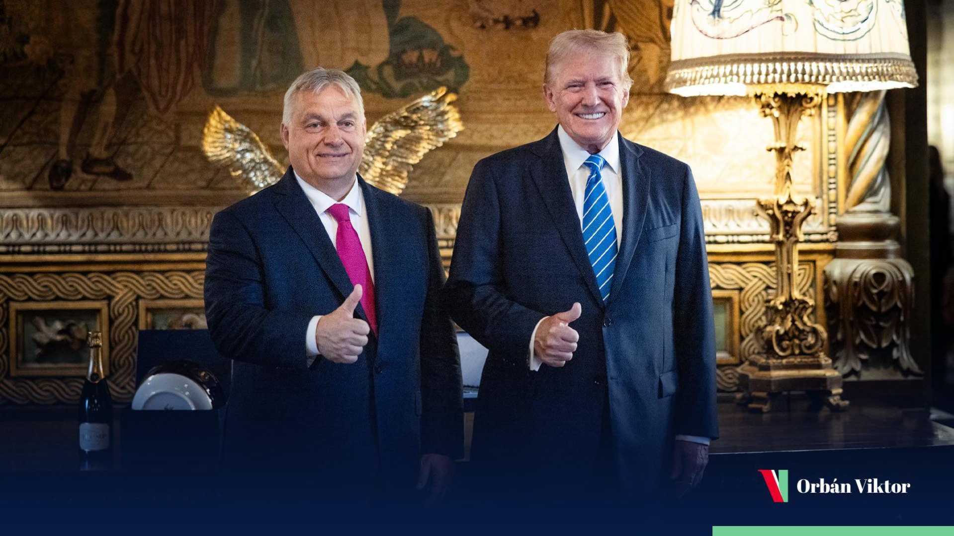 Viktor Orbán And Donald Trump Meeting