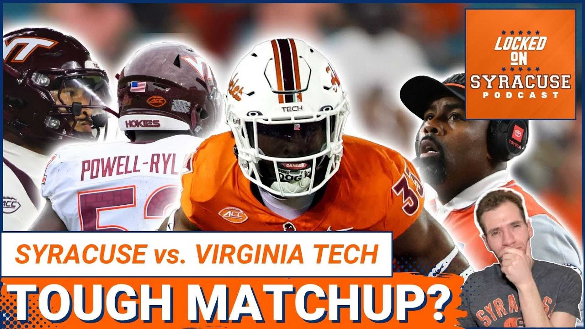 Virginia Tech Hokies Vs Syracuse Orange Football Game