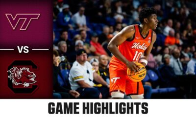 Virginia Tech Vs South Carolina Basketball Game Highlights