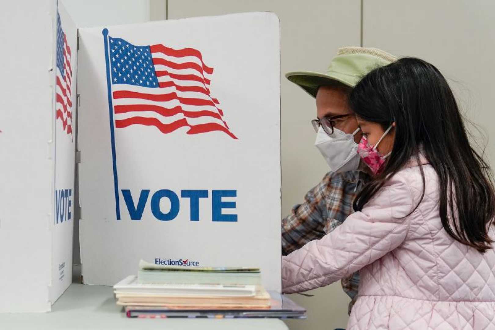 Voting In Person Polling Place