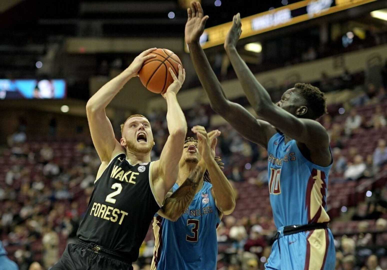 Wake Forest Vs North Carolina A&t Basketball Game