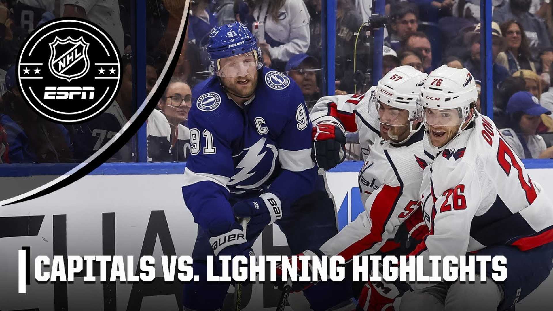 Washington Capitals Vs Tampa Bay Lightning Nhl Game