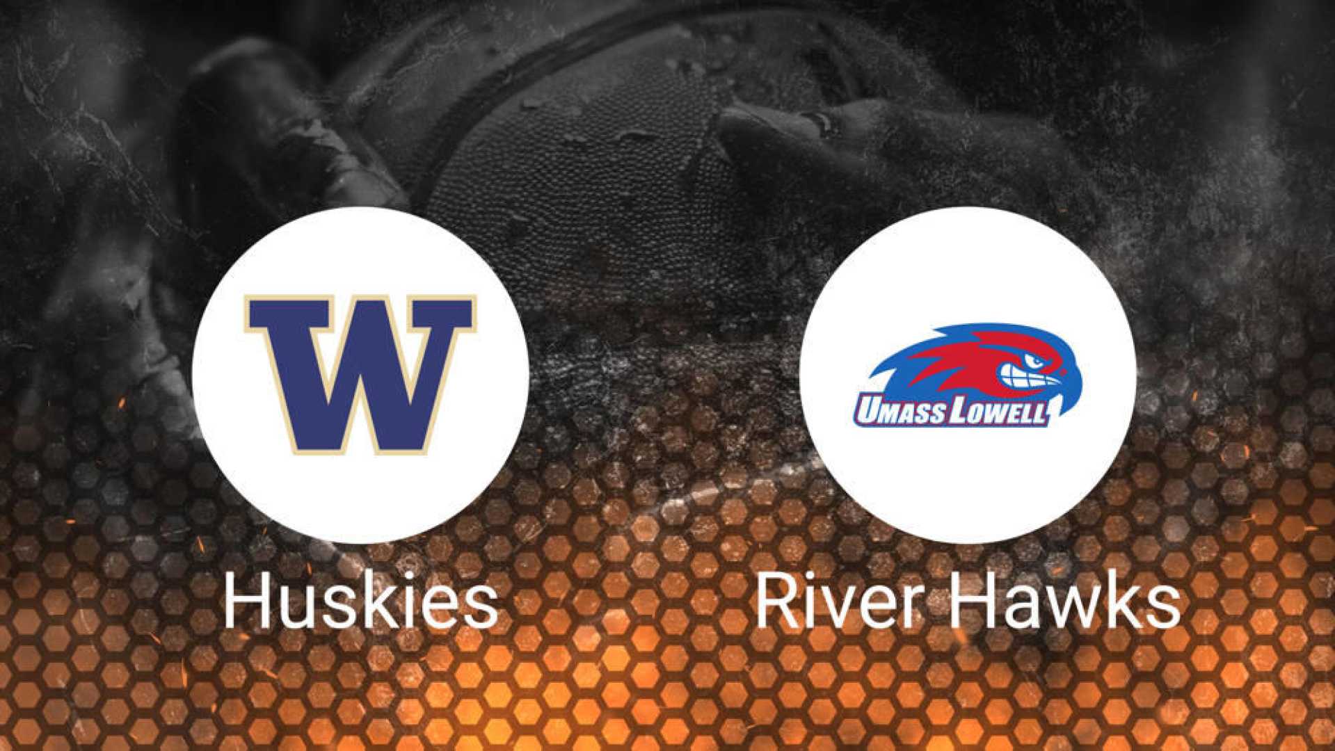 Washington Huskies Vs Umass Lowell River Hawks Basketball Game