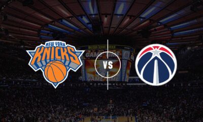 Washington Wizards Vs New York Knicks Nba Game At Madison Square Garden