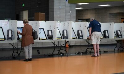 Washoe County Election Lines And Voting Machines