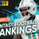 Week 10 Fantasy Football Rankings