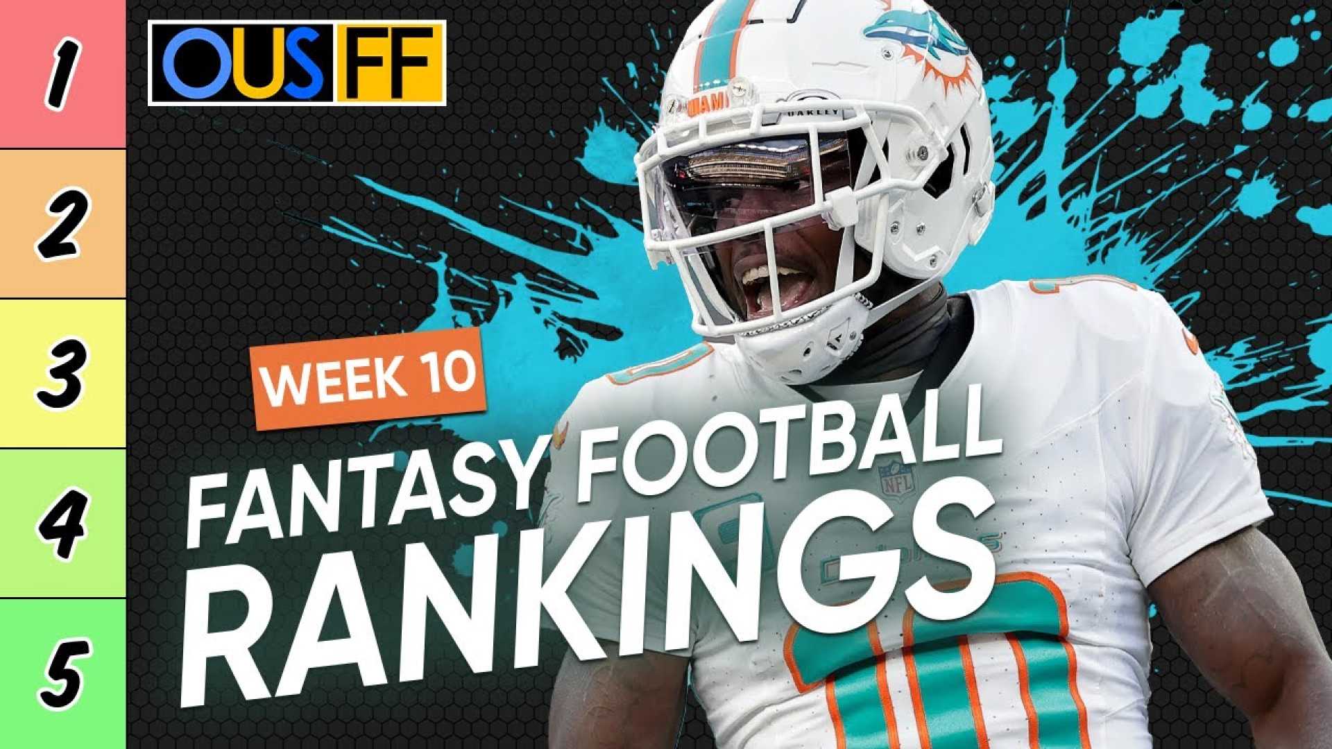 Week 10 Fantasy Football Rankings