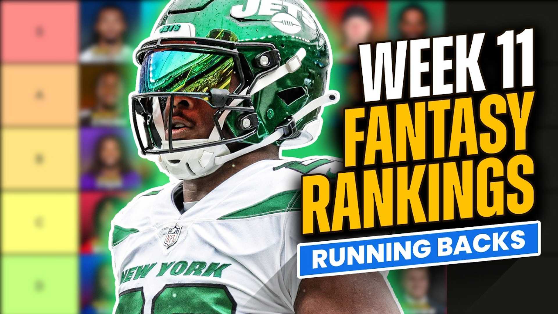 Week 11 Fantasy Football Rankings