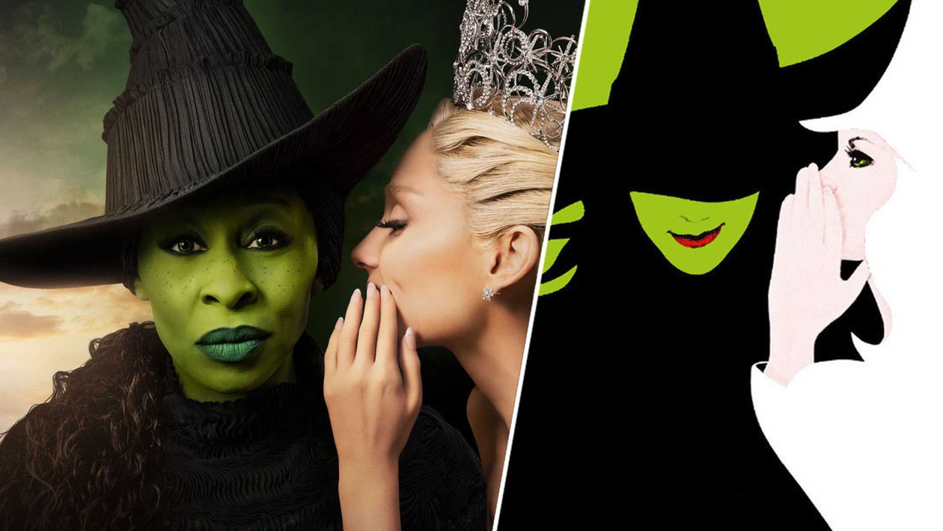 Wicked 2024 Film Poster Cynthia Erivo Ariana Grande