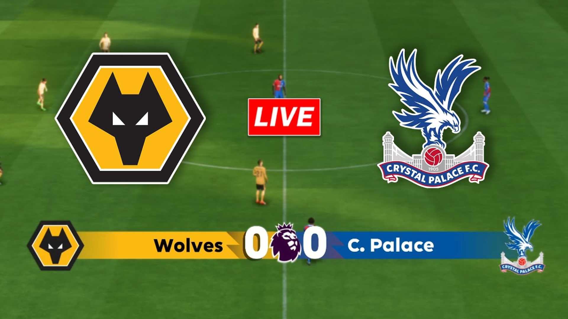 Wolverhampton Wanderers Vs Crystal Palace Premier League Match