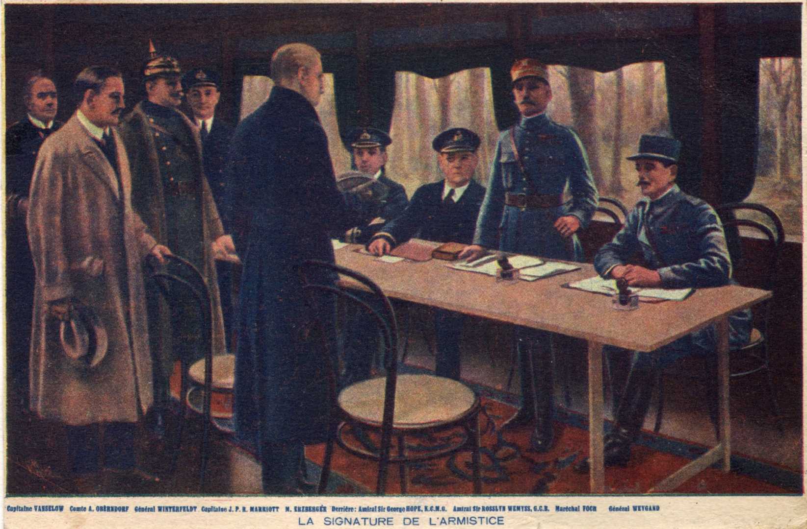 World War I Armistice Signing Forest Of Compiègne