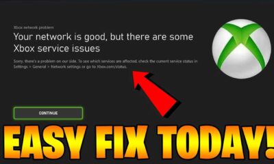 Xbox Live Service Outage Error Message