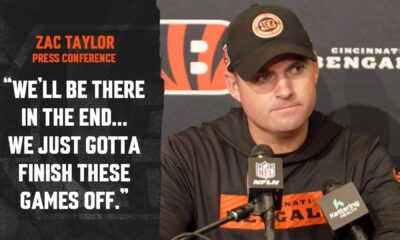 Zac Taylor Cincinnati Bengals Press Conference