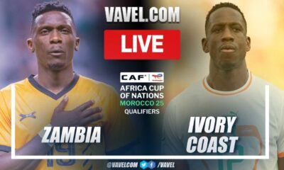 Zambia Vs Ivory Coast Football Match