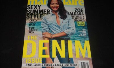 Zoe Saldana Marie Claire Cover