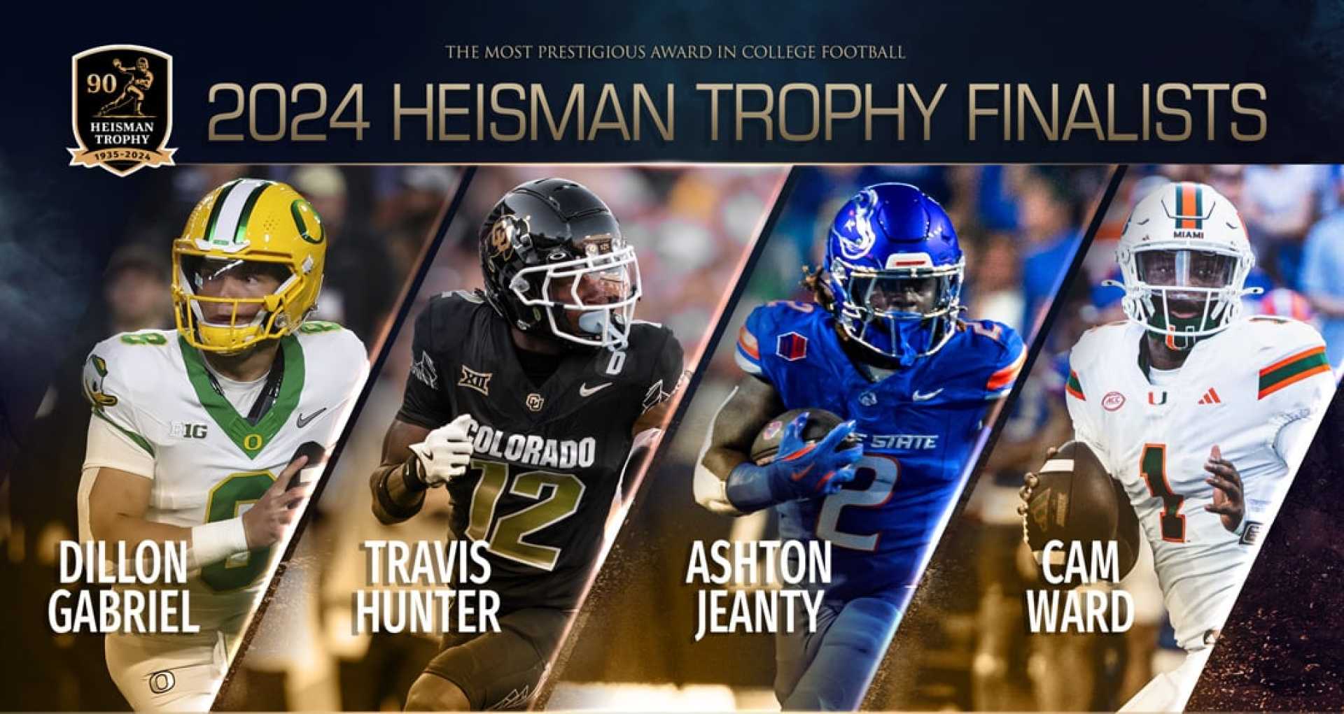 2024 Heisman Trophy Ceremony Finalists