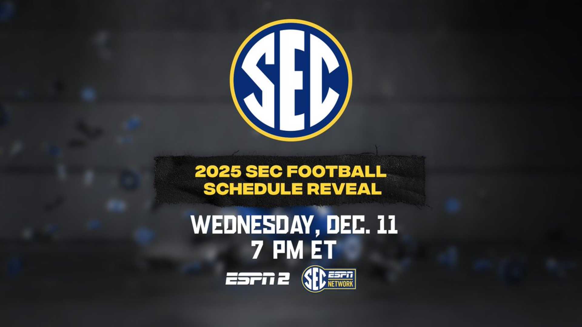 2025 Sec Football Schedule Reveal