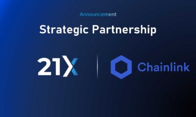 21x And Chainlink Partnership Tokenized Securities Market Infrastructure