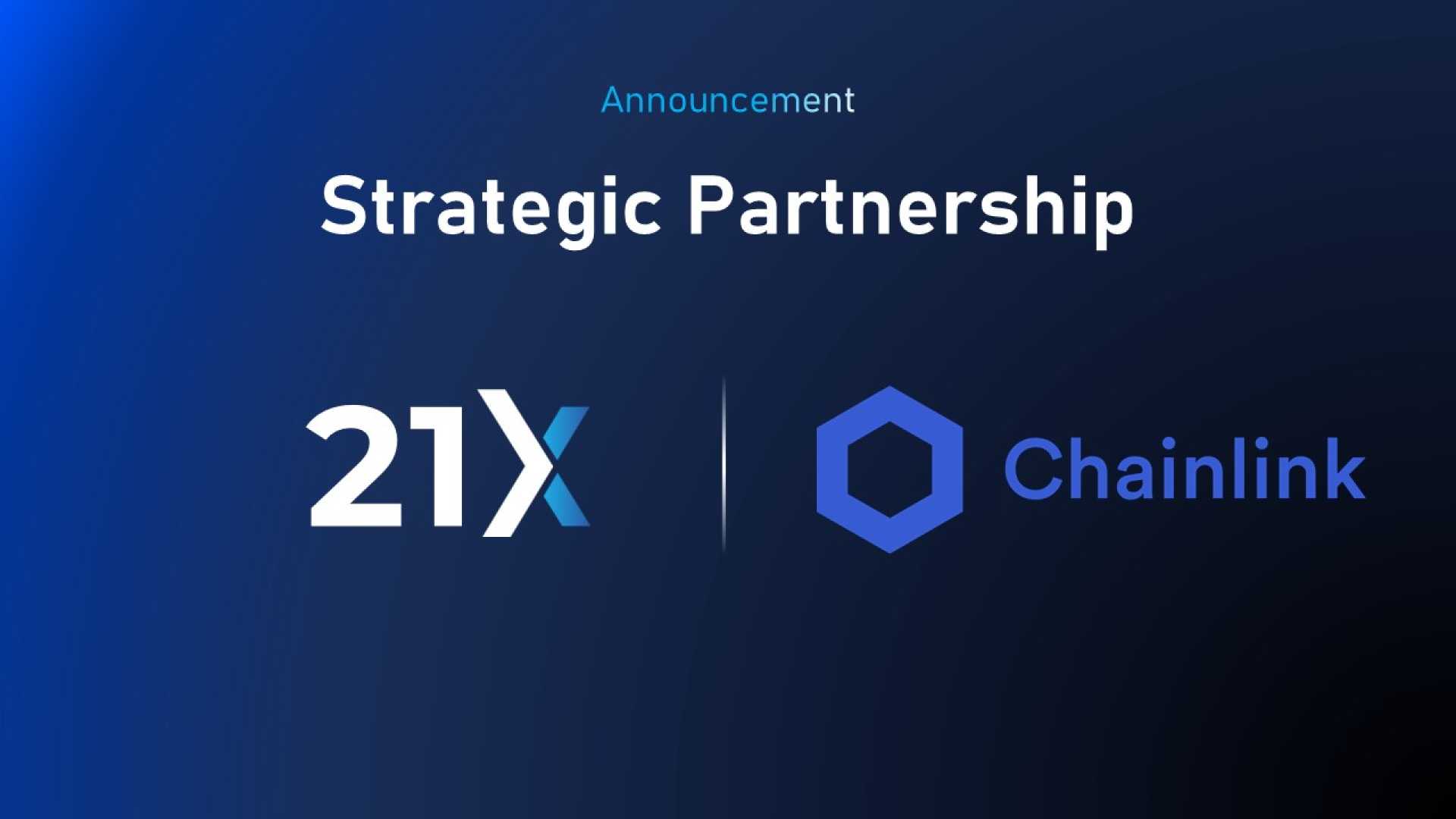 21x And Chainlink Partnership Tokenized Securities Market Infrastructure