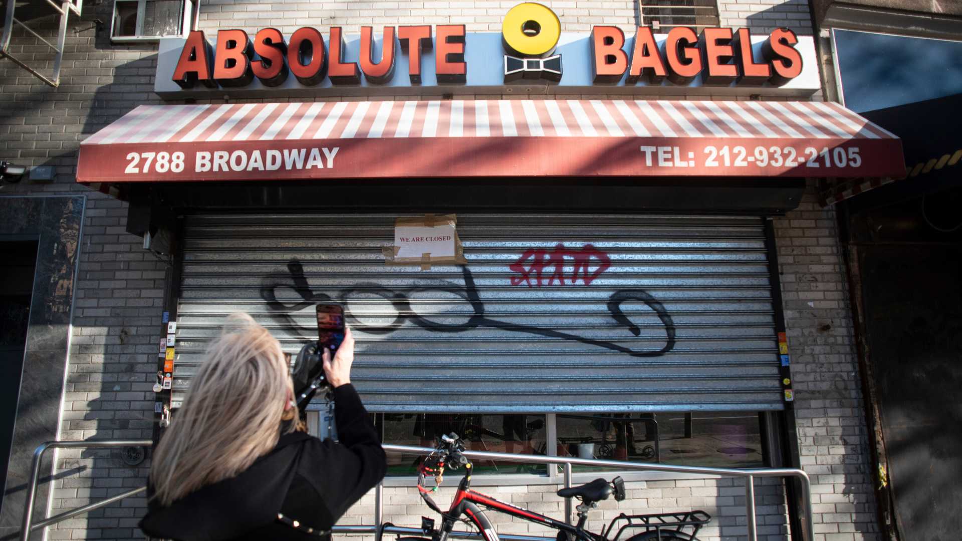 Absolute Bagels Upper West Side Closure