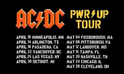 Ac/dc 2025 North American Tour Dates