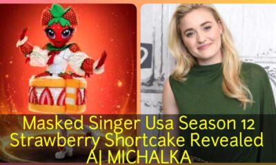 Aj Michalka As Strawberry Shortcake On The Masked Singer