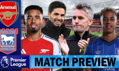 Arsenal Vs Ipswich Town Premier League Match Preview