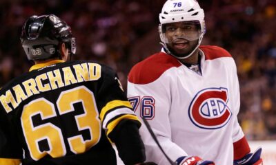 Boston Bruins Vs Montreal Canadiens Hockey Game