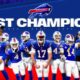 Buffalo Bills Celebrating Afc East Title