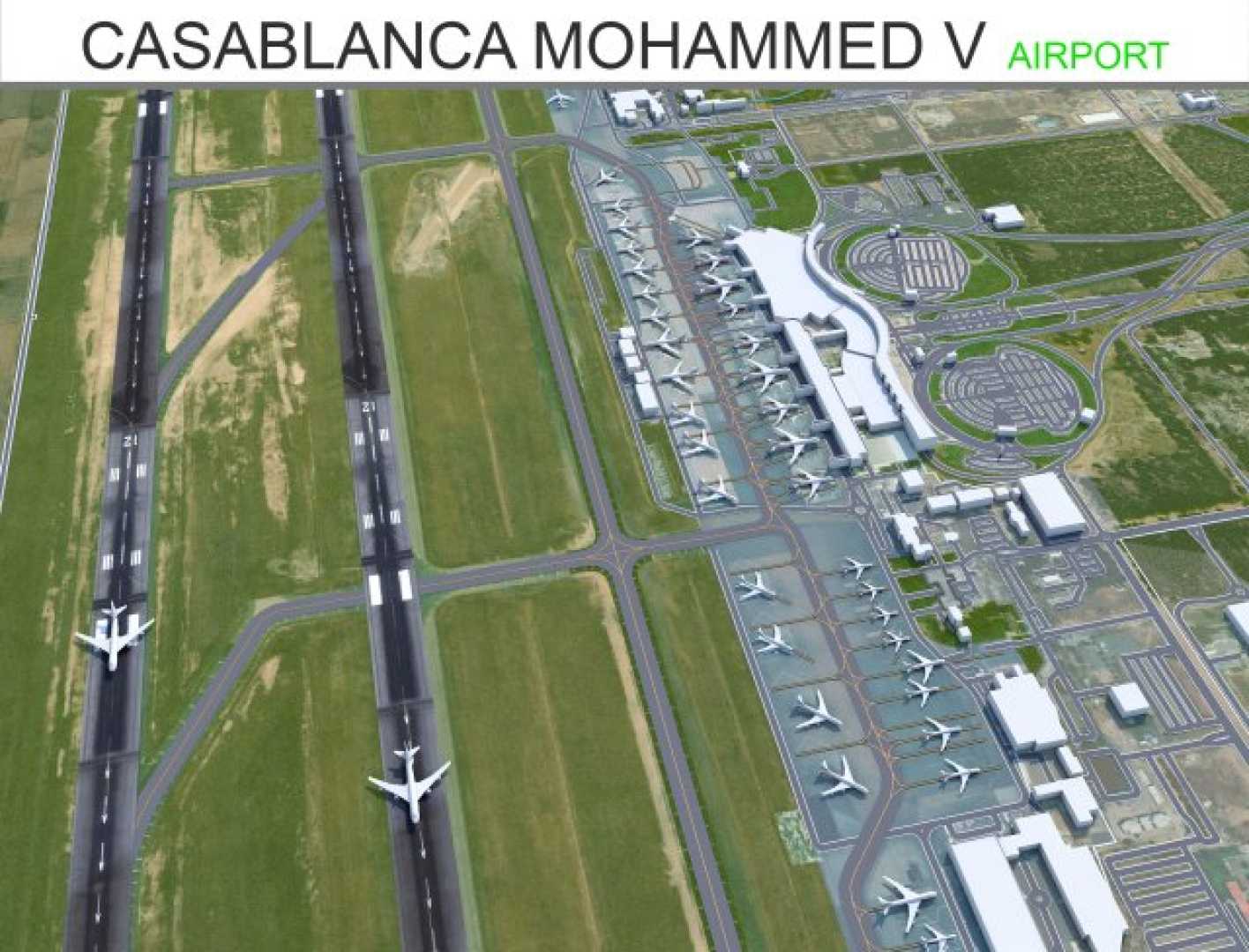 Casablanca New Mega Airport Project