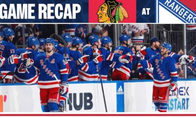 Chicago Blackhawks Vs New York Rangers Hockey Game