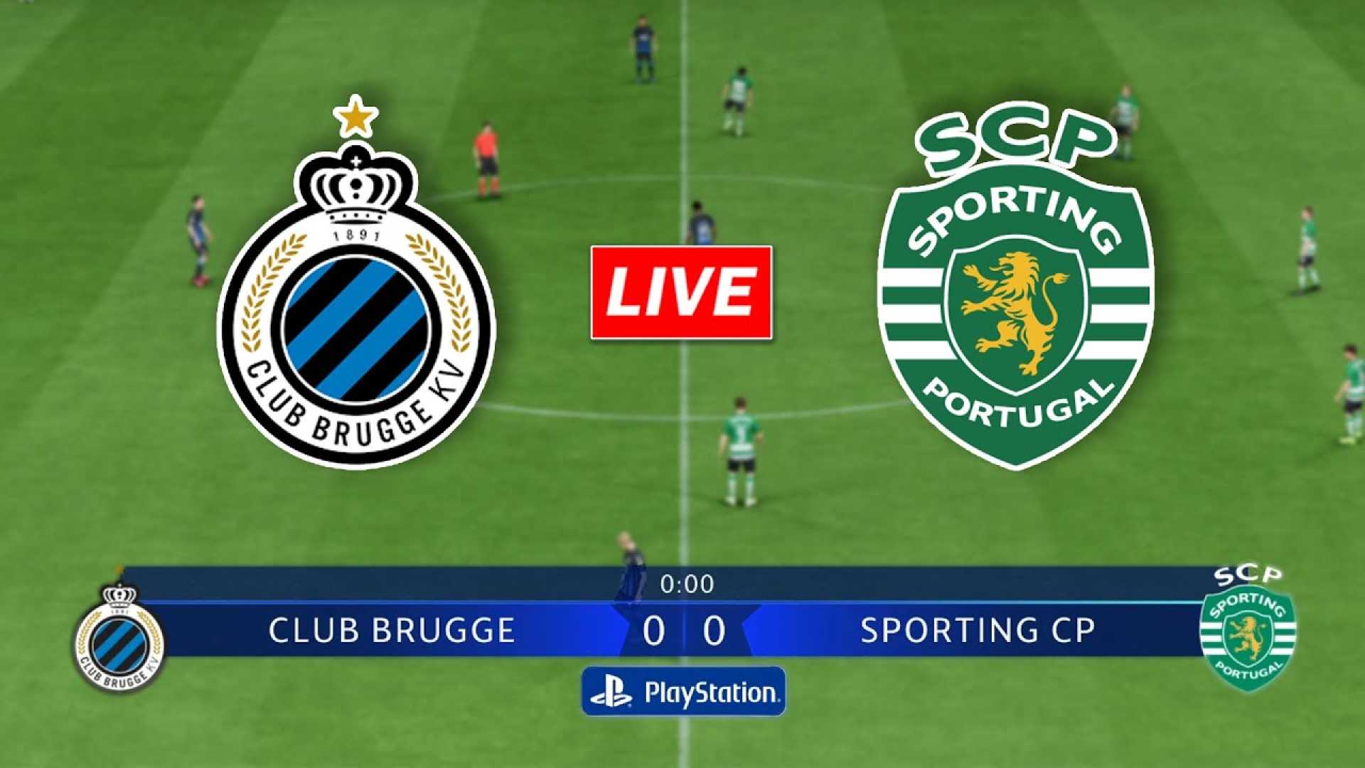 Club Brugge Vs Sporting Cp Uefa Champions League Match