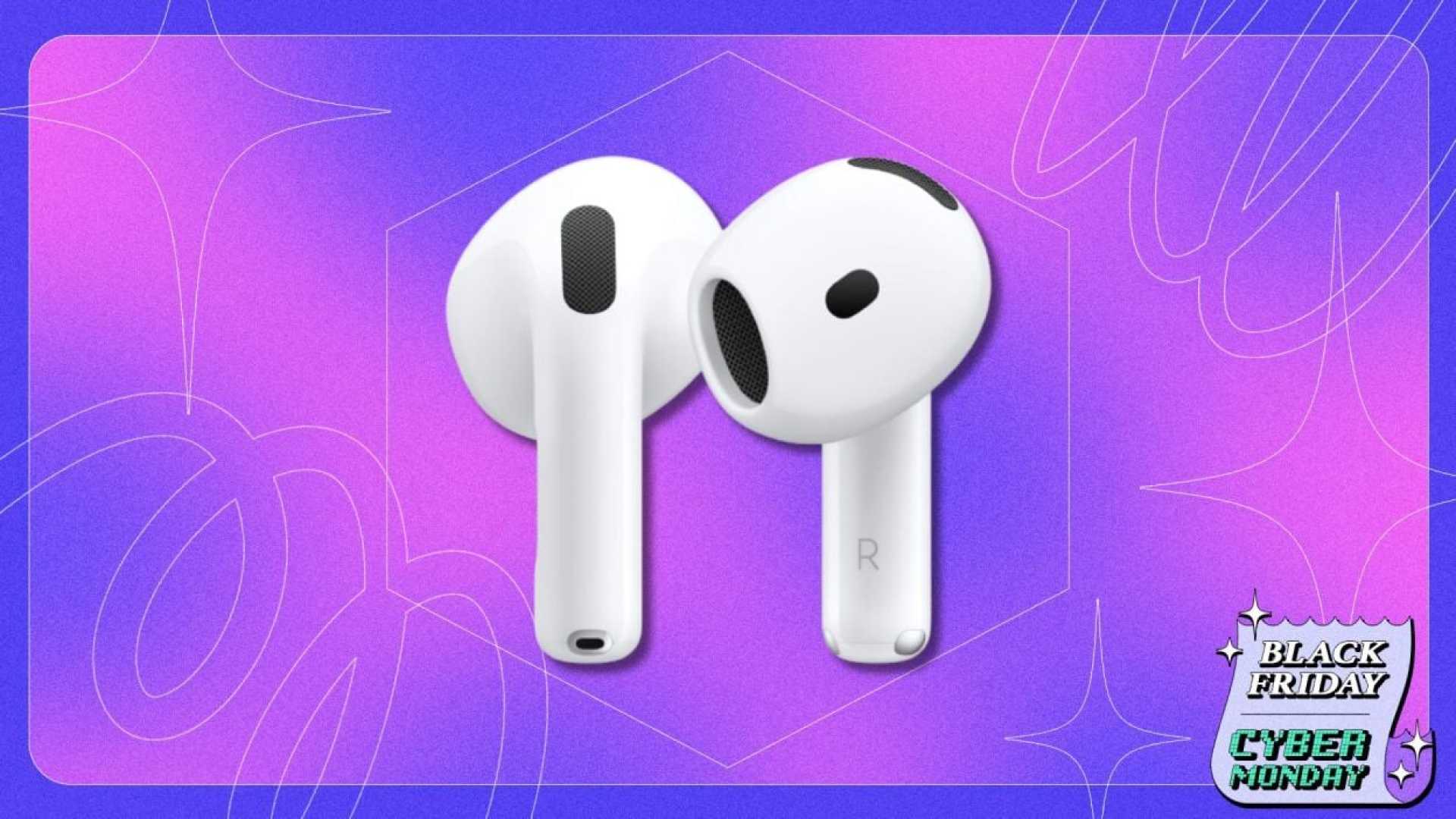 Cyber Monday Apple Airpods 4 Deals