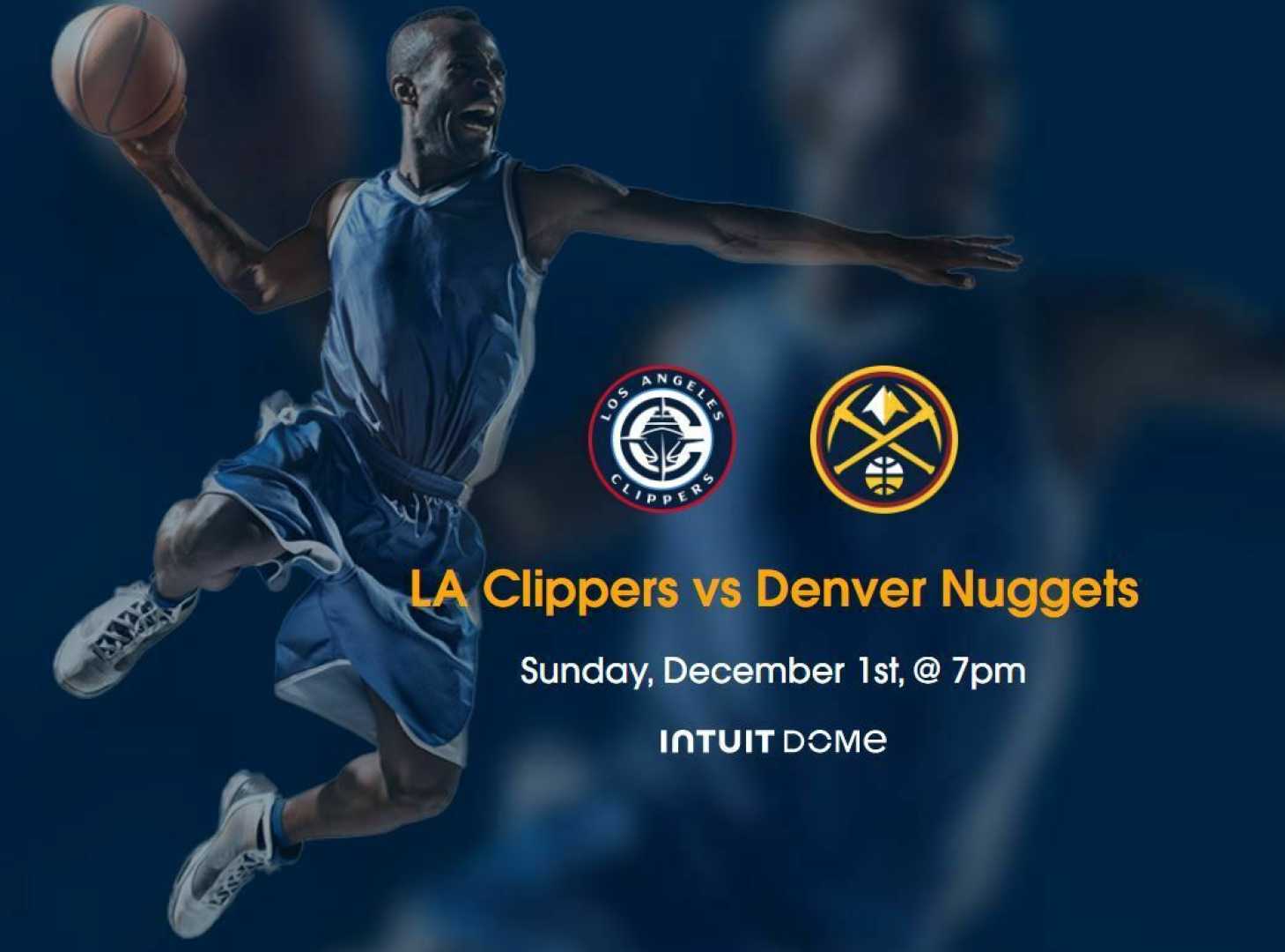 Denver Nuggets Vs La Clippers Intuit Dome