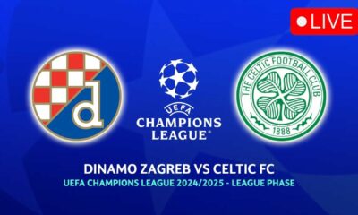 Dinamo Zagreb Vs Celtic Fc Champions League Match