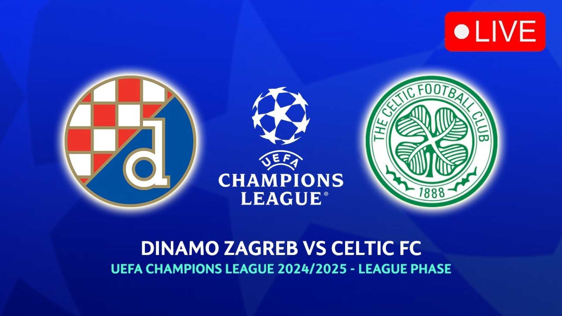 Dinamo Zagreb Vs Celtic Fc Champions League Match