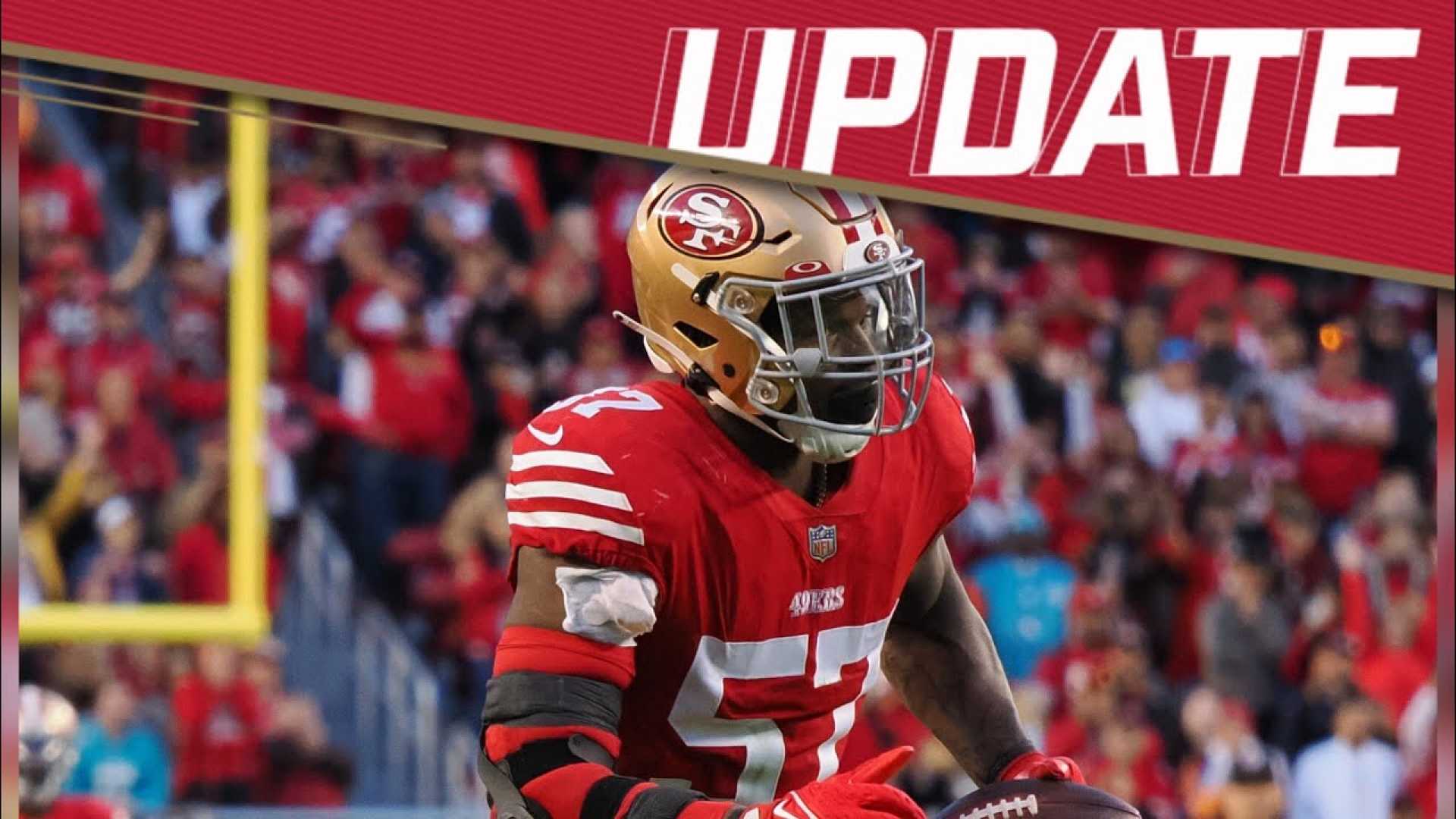 Dre Greenlaw San Francisco 49ers Return From Injury